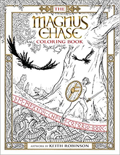 Rick Riordan The Magnus Chase Coloring Book